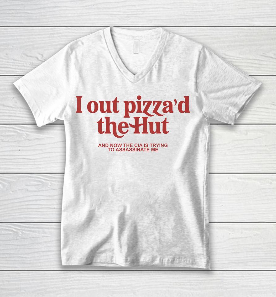I Out Pizza'd The Hut Unisex V-Neck T-Shirt