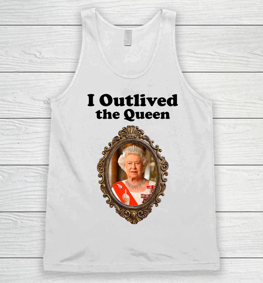 I Outlived The Queen Unisex Tank Top