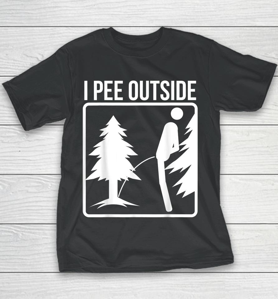 I Pee Outside Youth T-Shirt