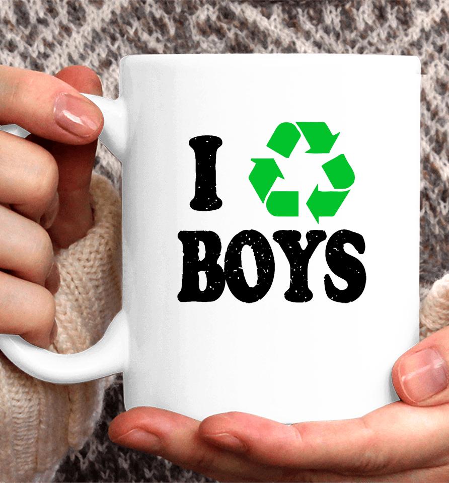 I Recycling Boys Coffee Mug
