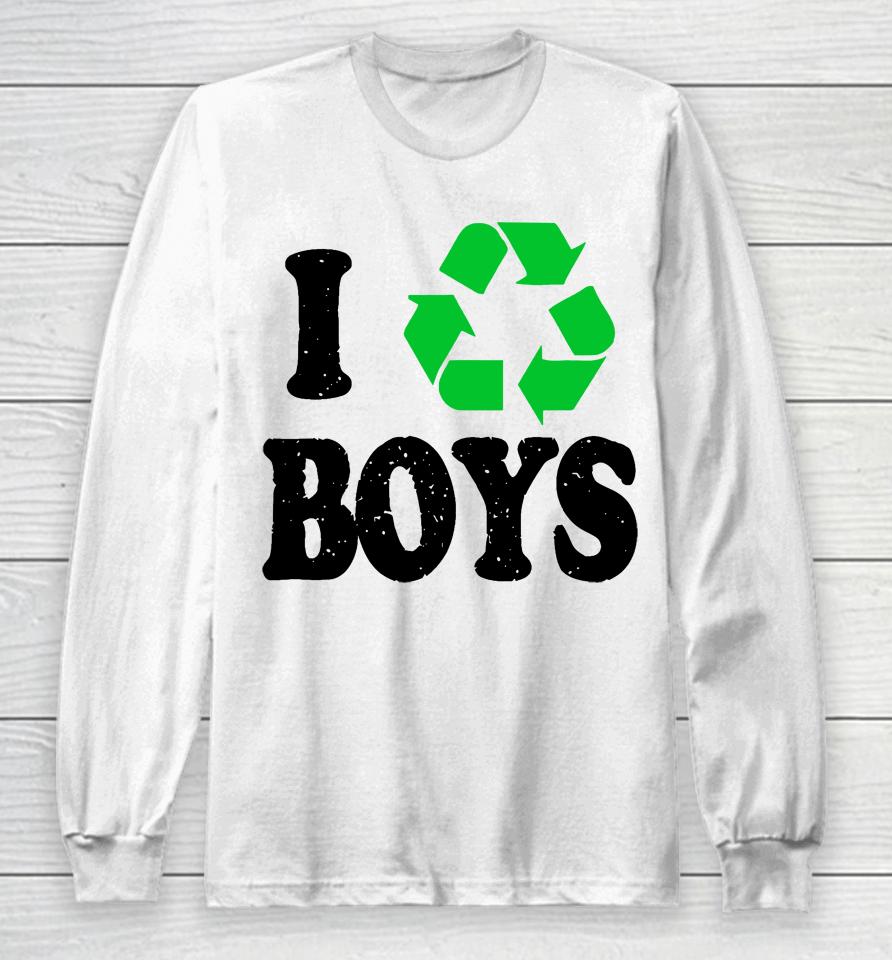 I Recycling Boys Long Sleeve T-Shirt