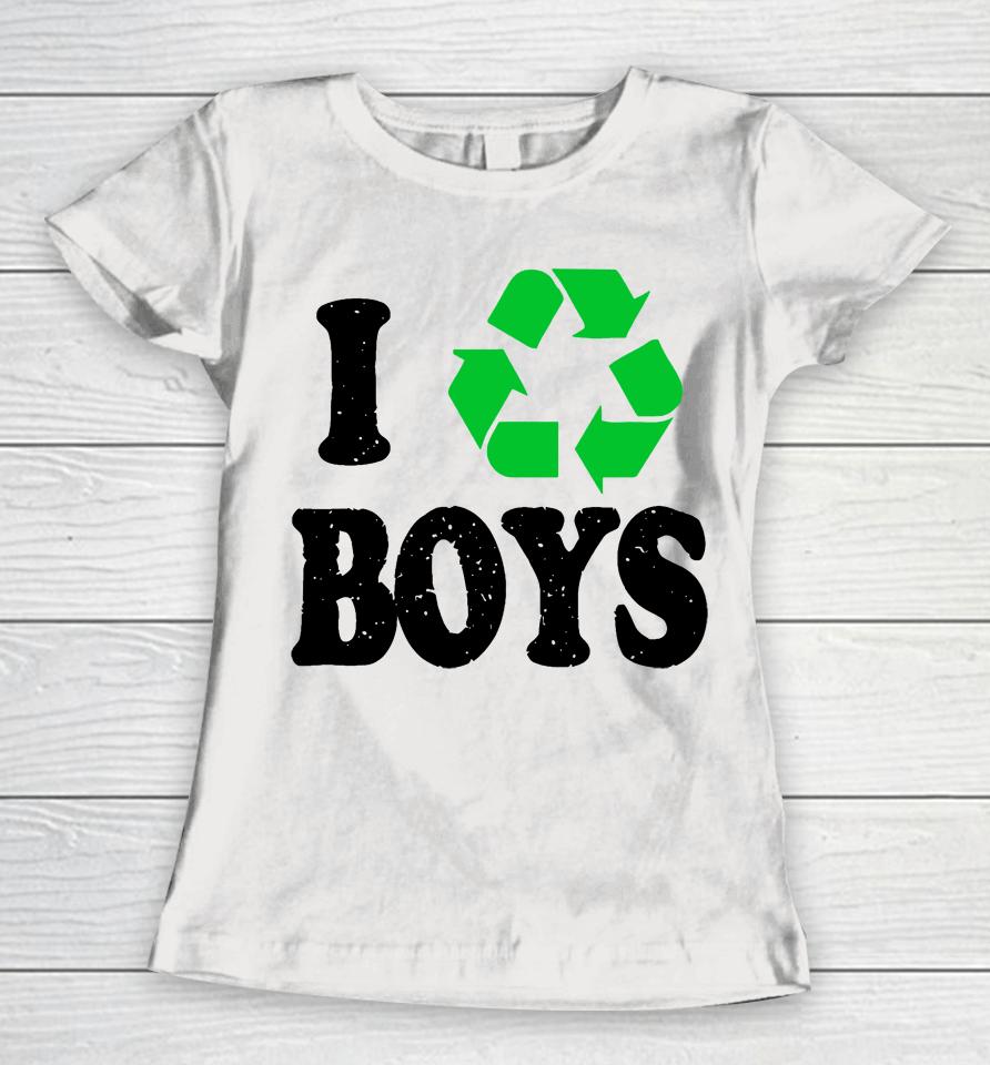 I Recycling Boys Women T-Shirt