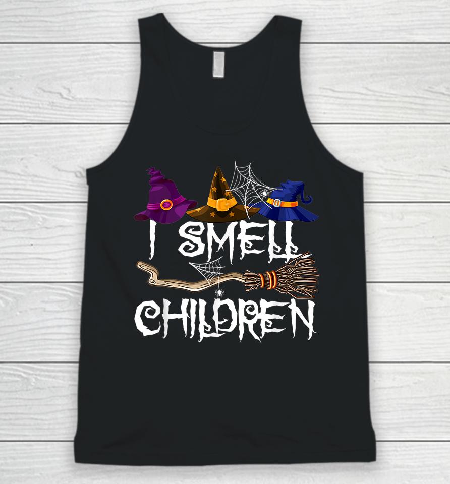 I Smell Children Funny Witches Halloween Party Costume Unisex Tank Top