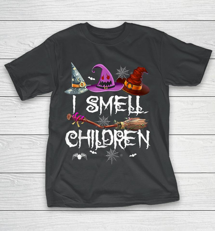I Smell Children Funny Witches Halloween T-Shirt