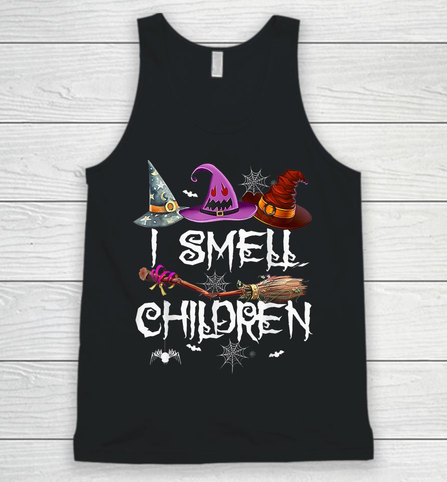 I Smell Children Funny Witches Halloween Unisex Tank Top