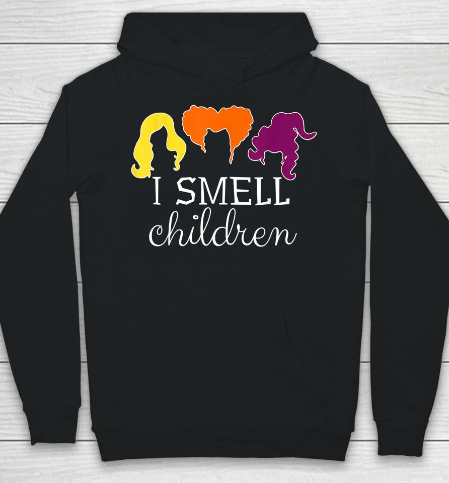 I Smell Kids Children Tee Halloween Funny Costume Witches Hoodie