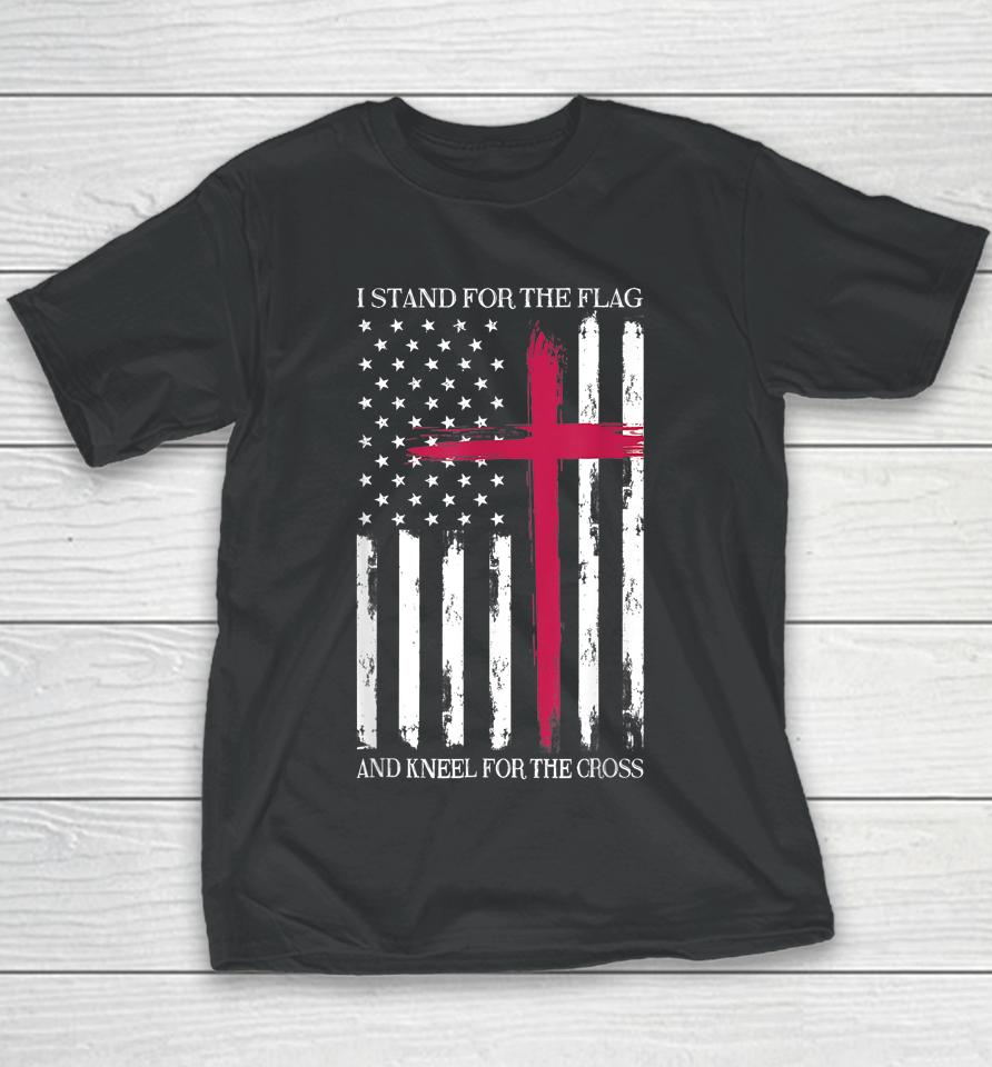 I Stand For The Flag Memorial Day Never Forget Veteran Youth T-Shirt