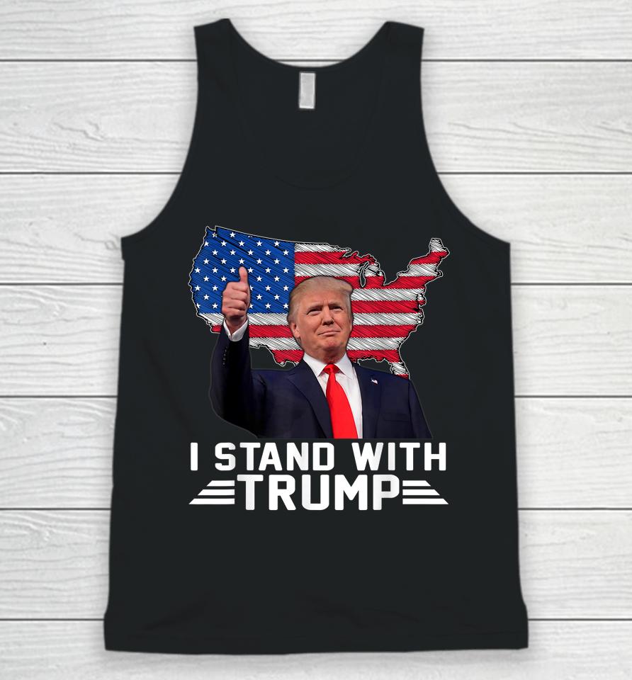 I Stand With Trump Unisex Tank Top