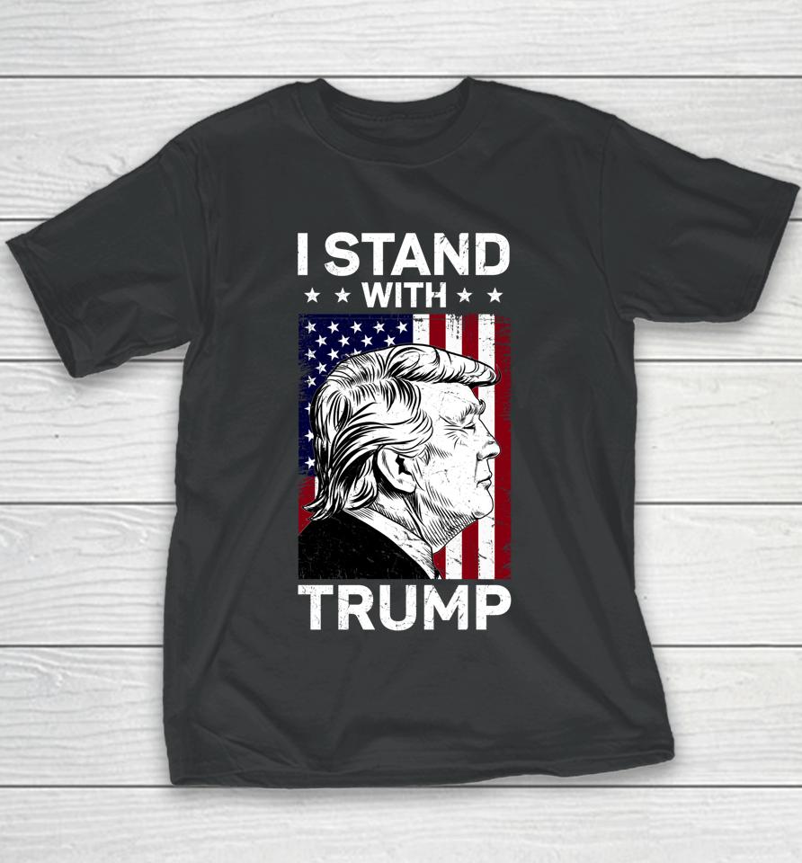 I Stand With Trump Youth T-Shirt