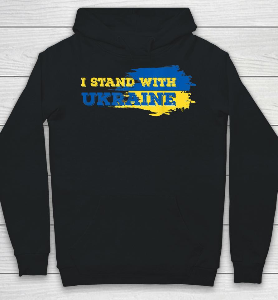 I Stand With Ukraine Patriot Hoodie