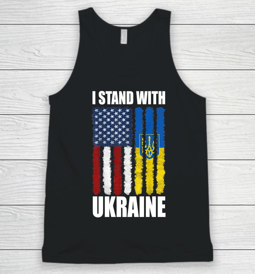 I Stand With Ukraine Unisex Tank Top