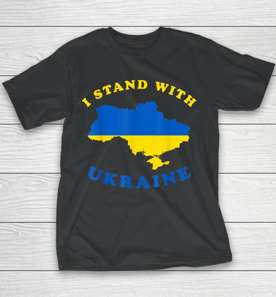 I Stand With Ukraine Youth T-Shirt