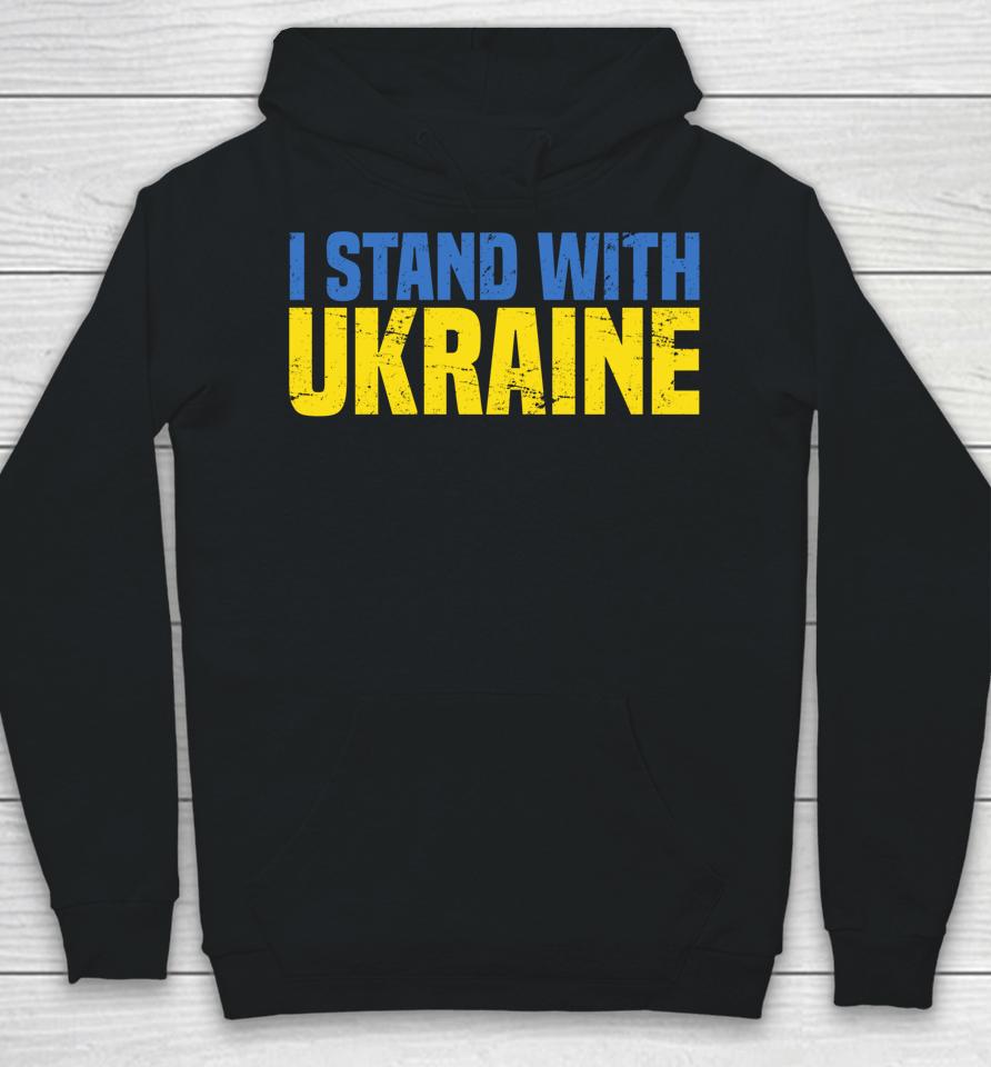 I Stand With Ukraine Vintage Hoodie