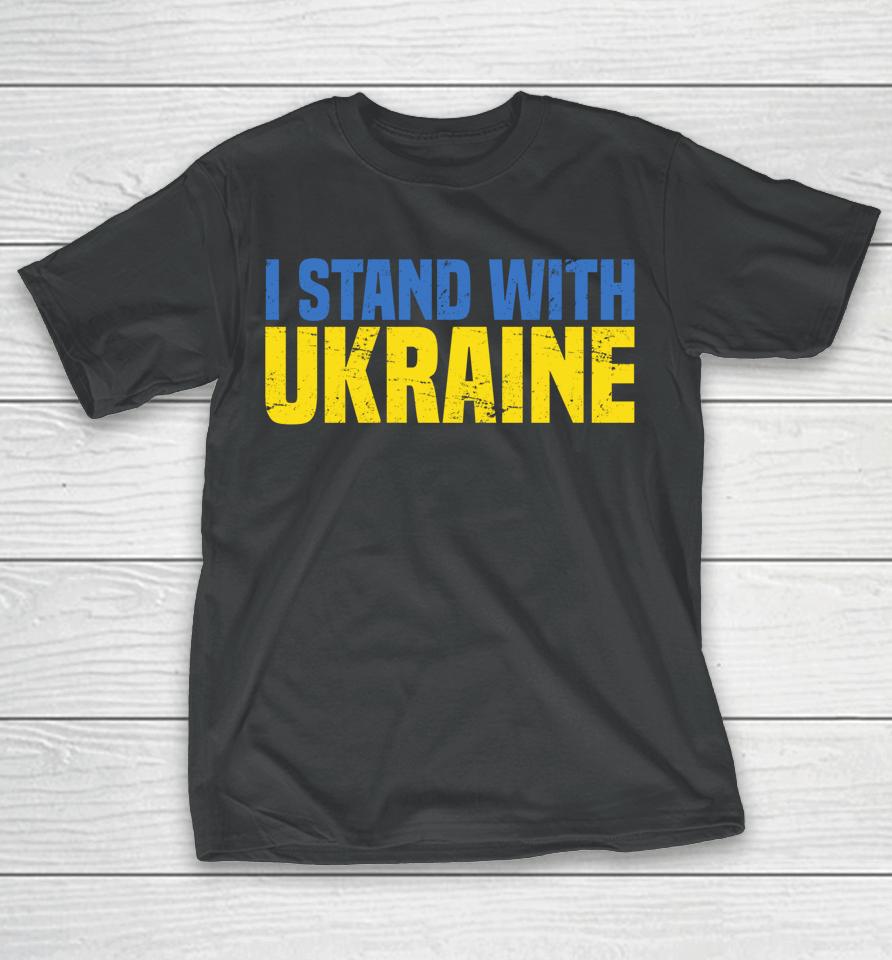 I Stand With Ukraine Vintage T-Shirt