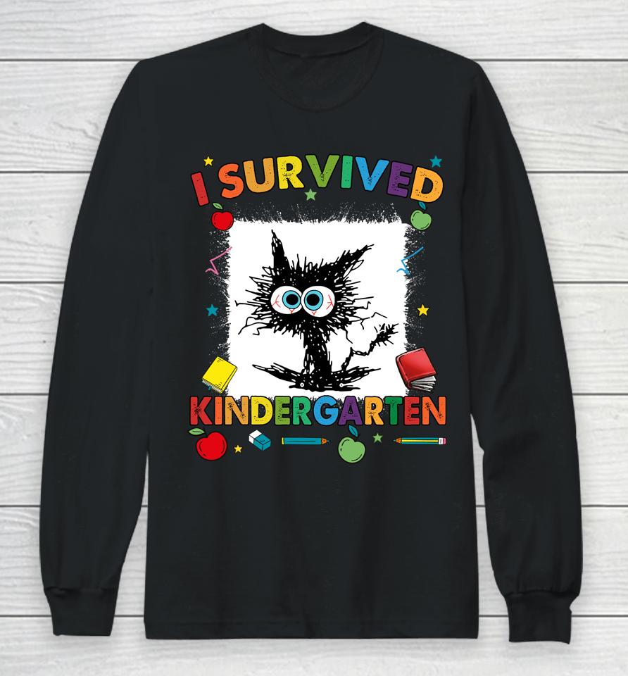 I Survived Kindergarten Last Day Of School Long Sleeve T-Shirt