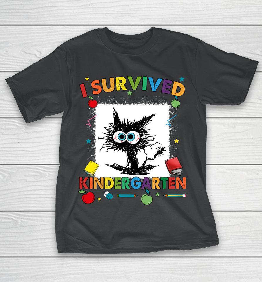 I Survived Kindergarten Last Day Of School T-Shirt