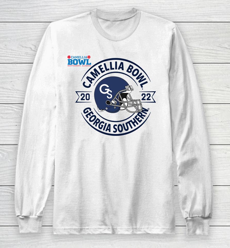 I Survived Montgomery Georgia Southern 2022 Camellia Bowl Long Sleeve T-Shirt