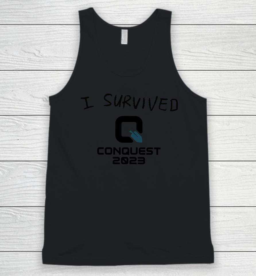 I Survived Q Conquest 2023 Unisex Tank Top