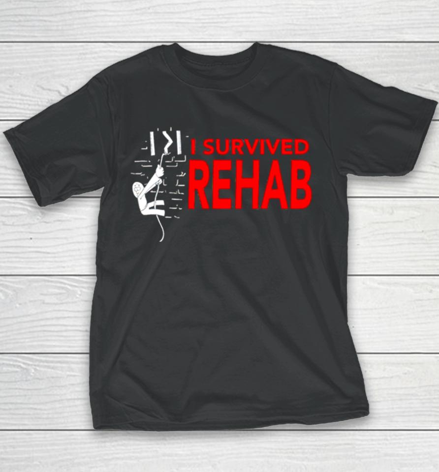 I Survived Rehab Youth T-Shirt