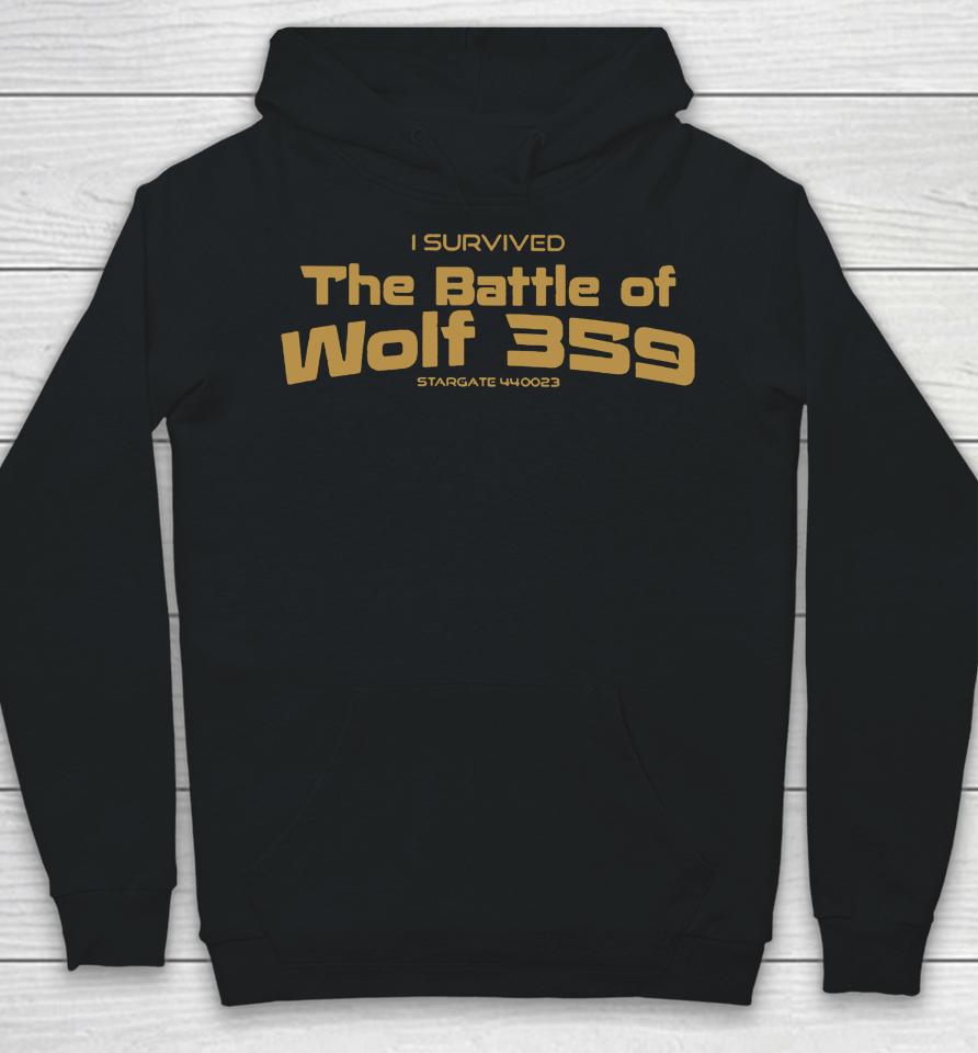 I Survived The Battle Of Wolf 359 Stargate 440023 Hoodie