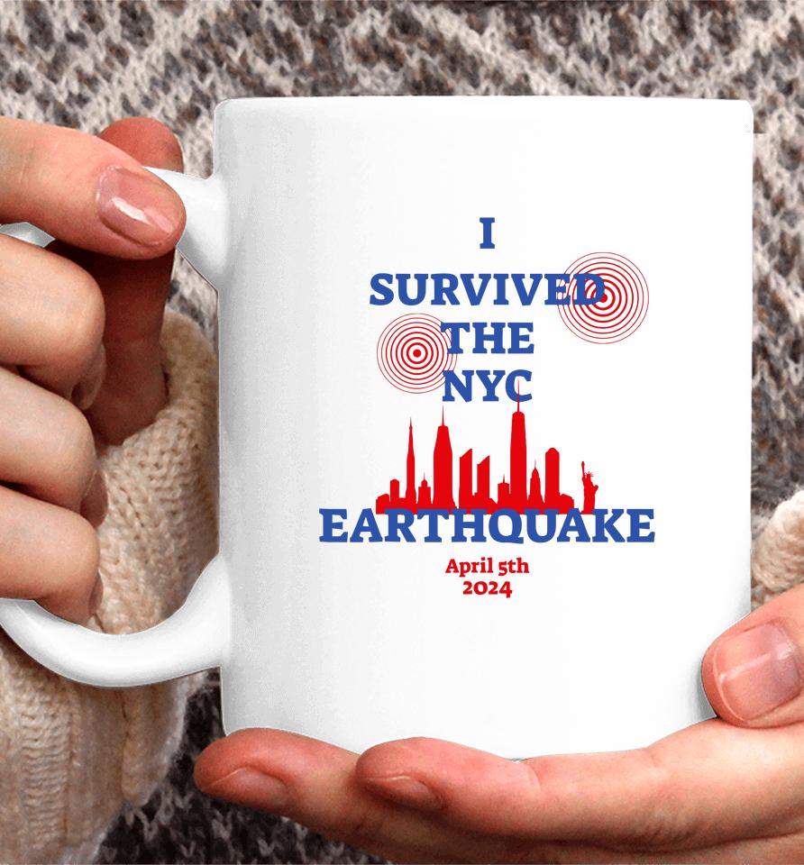 I Survived The Nyc Earthquake Coffee Mug