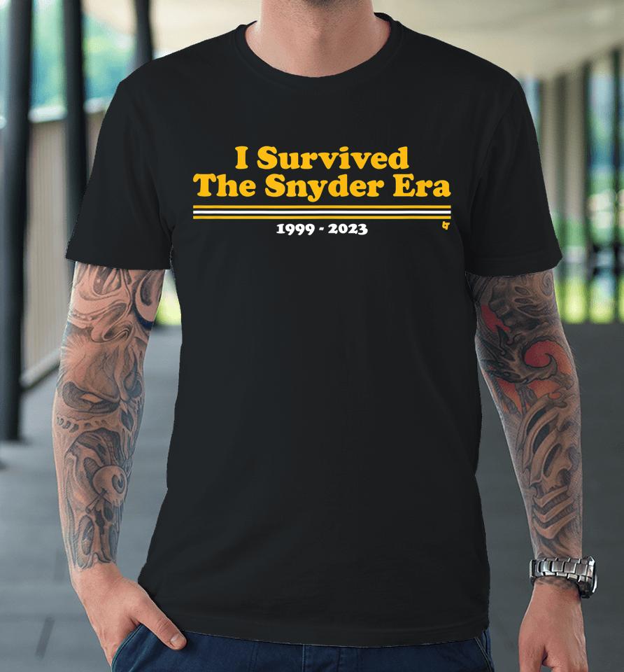 I Survived The Snyder Era - Washington Dc Football Premium T-Shirt