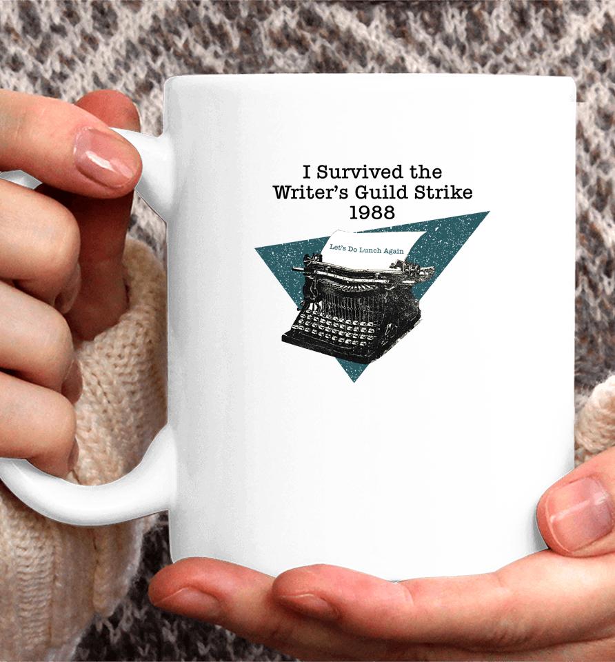 I Survived The Writers Guild Strike 1988 Coffee Mug