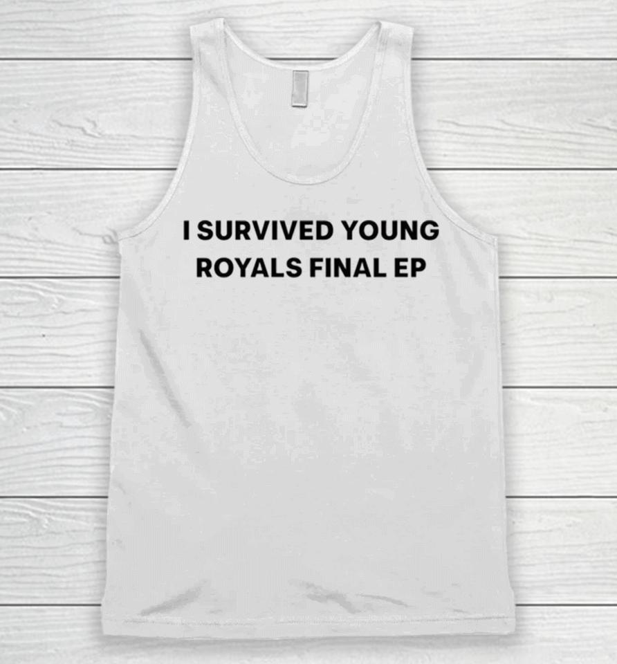 I Survived Young Royals Final Ep Unisex Tank Top