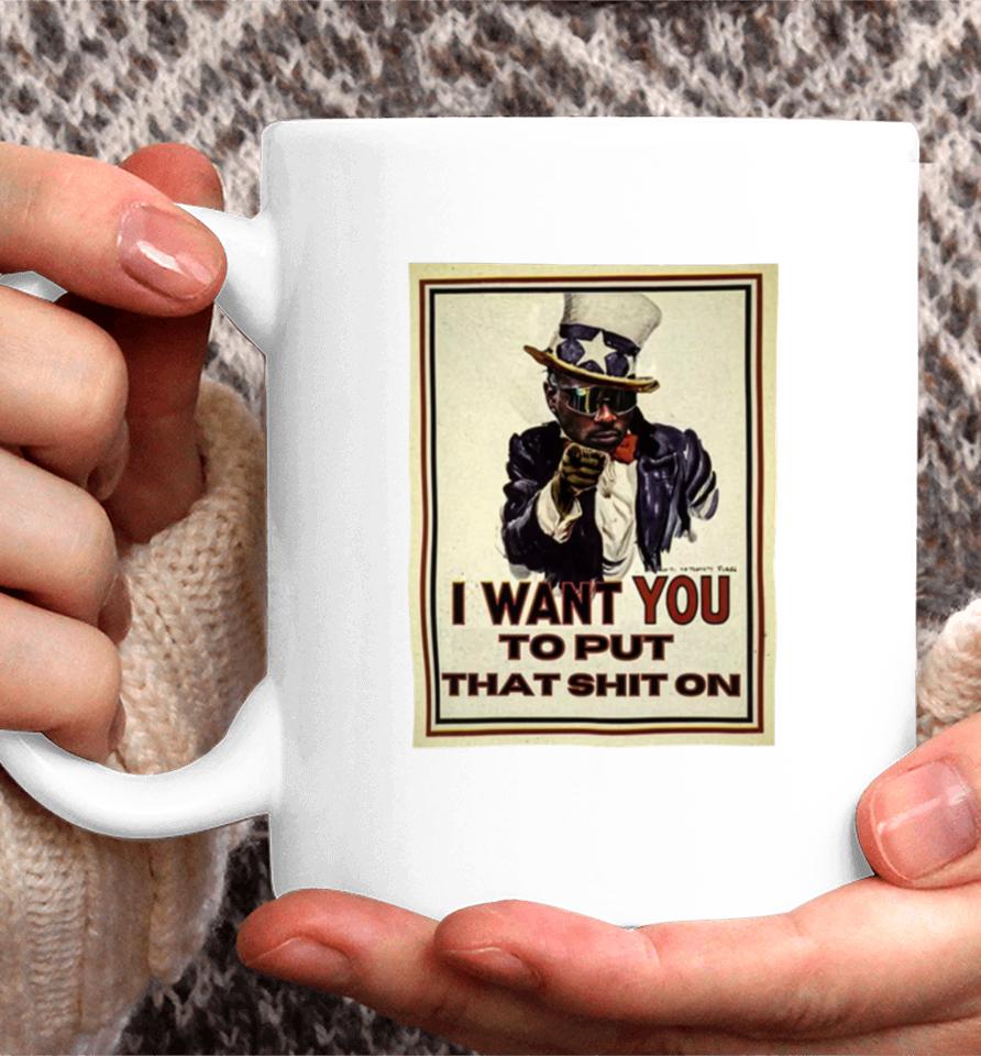 I Want You Ptso Coffee Mug