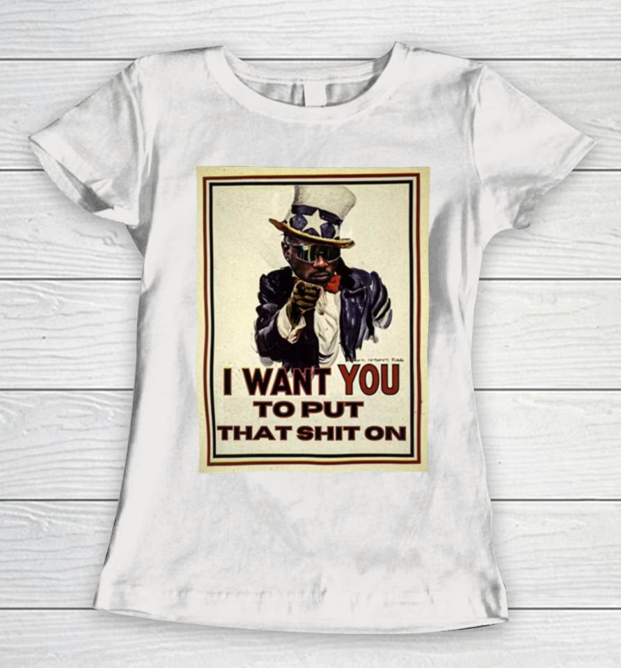 I Want You Ptso Women T-Shirt
