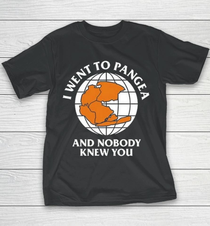 I Went To Pangea And Nobody Knew You Youth T-Shirt