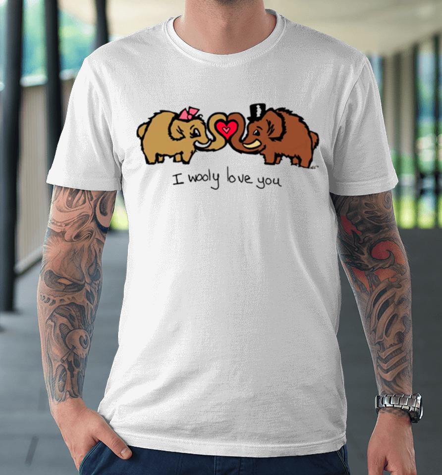 I Wooly Mammoth Love You Premium T-Shirt