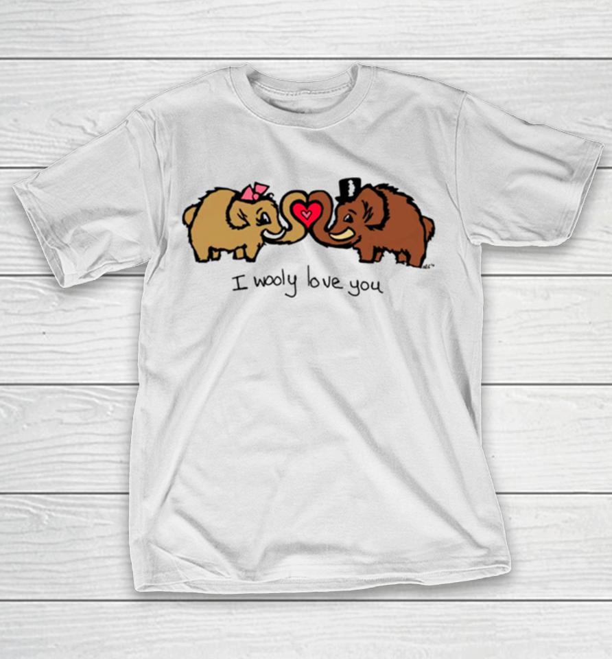 I Wooly Mammoth Love You T-Shirt