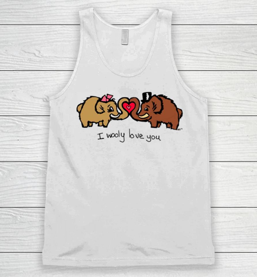 I Wooly Mammoth Love You Unisex Tank Top