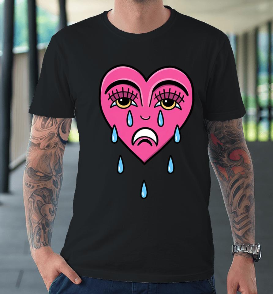 Iain Hursey- Sign Painter Crying Heart Premium T-Shirt