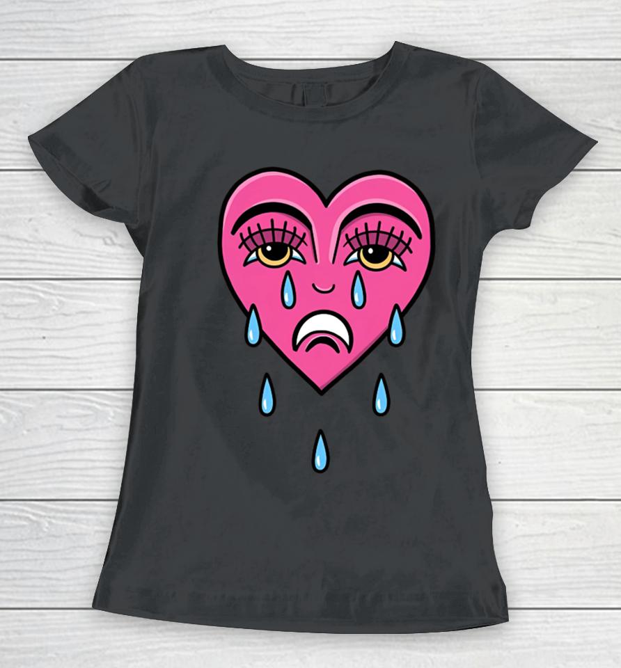Iain Hursey- Sign Painter Crying Heart Women T-Shirt