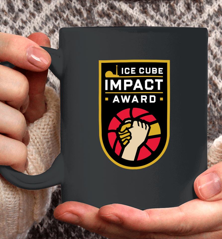 Ice Cube Wearing Ice Cube Impact Award Coffee Mug