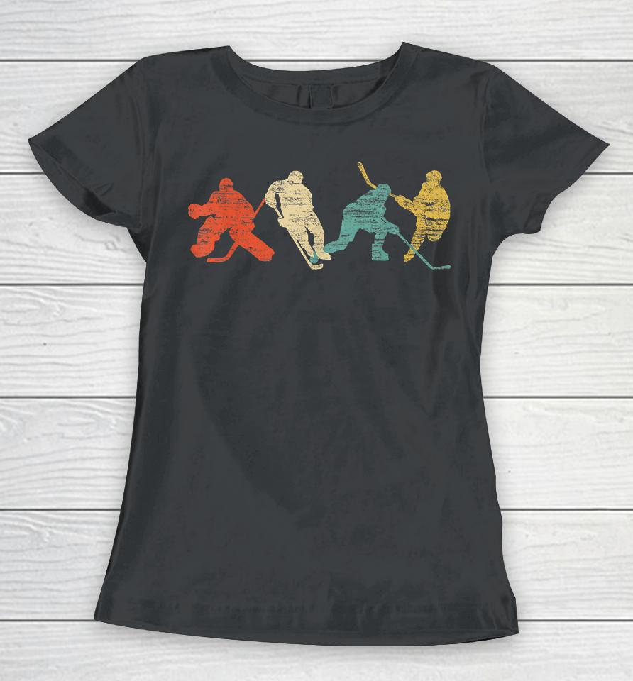 Ice Hockey Vintage Women T-Shirt