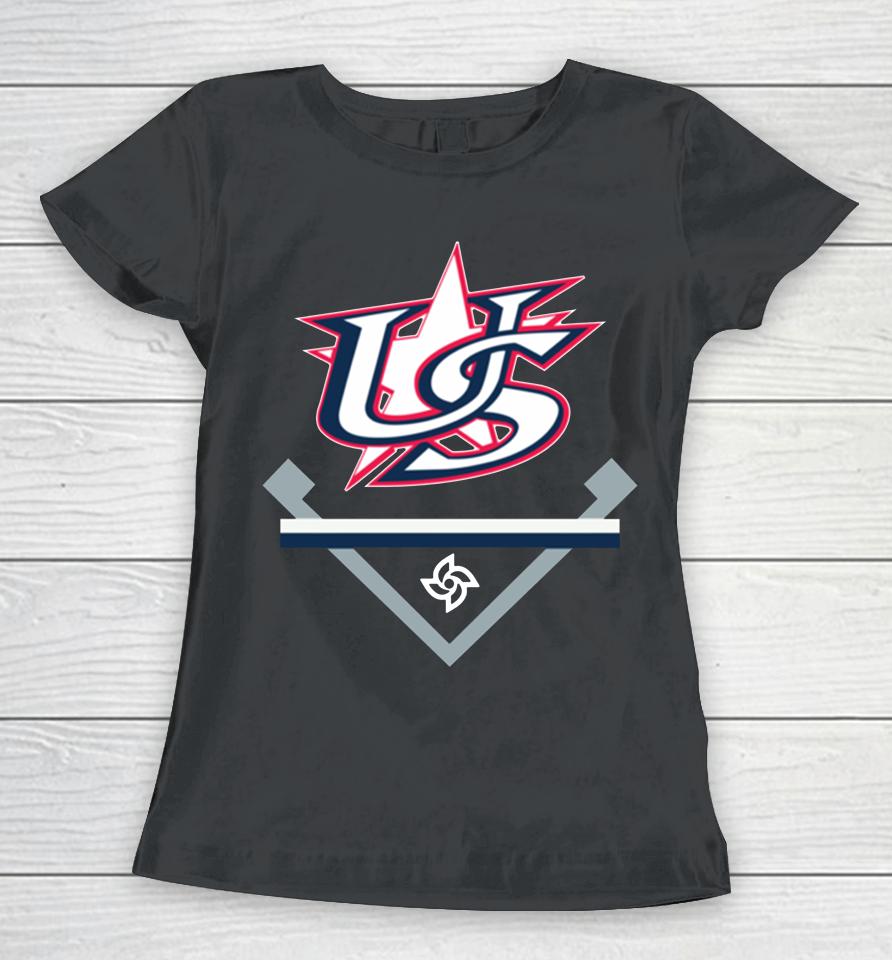Icon Legend Usa Baseball 2023 World Baseball Classic Women T-Shirt