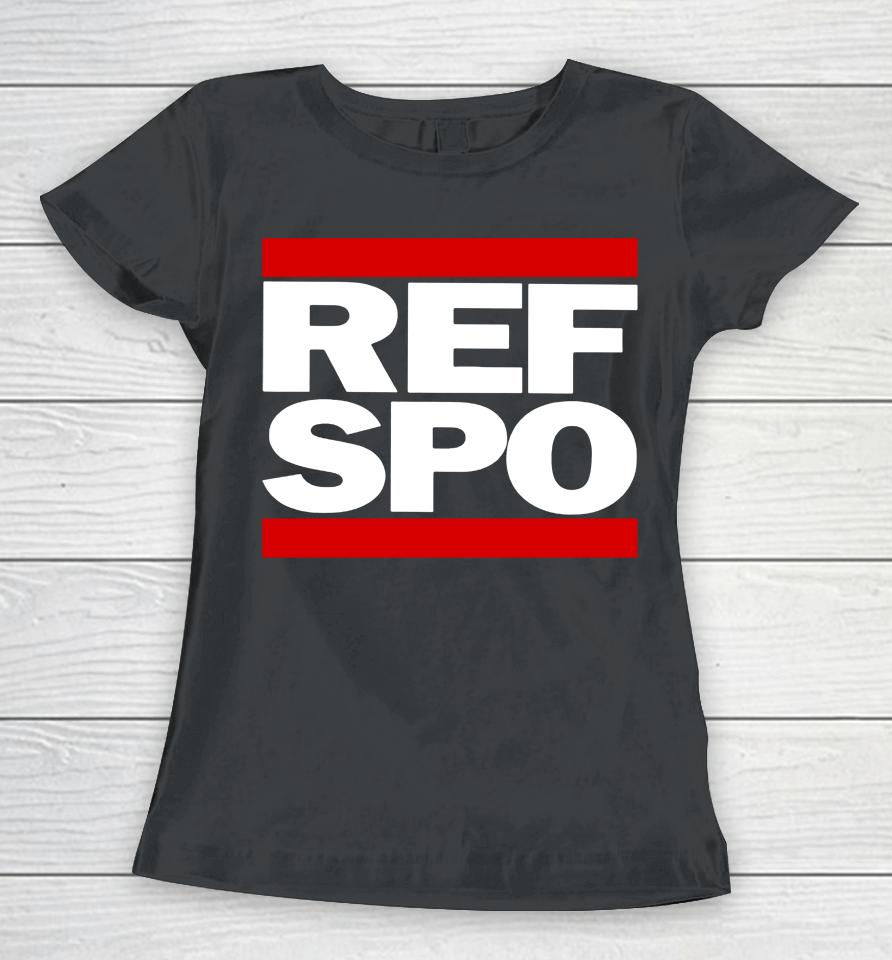 Icw No Holds Barred Sean Patrick O'brien Ref Spo Women T-Shirt