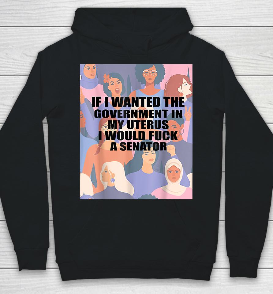 If I Wanted The Government In My Uterus Hoodie