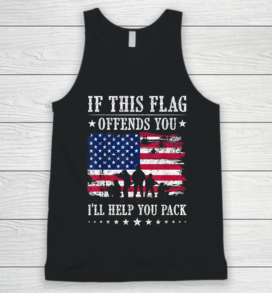 If This Flag Offends You I'll Help You Pack Unisex Tank Top