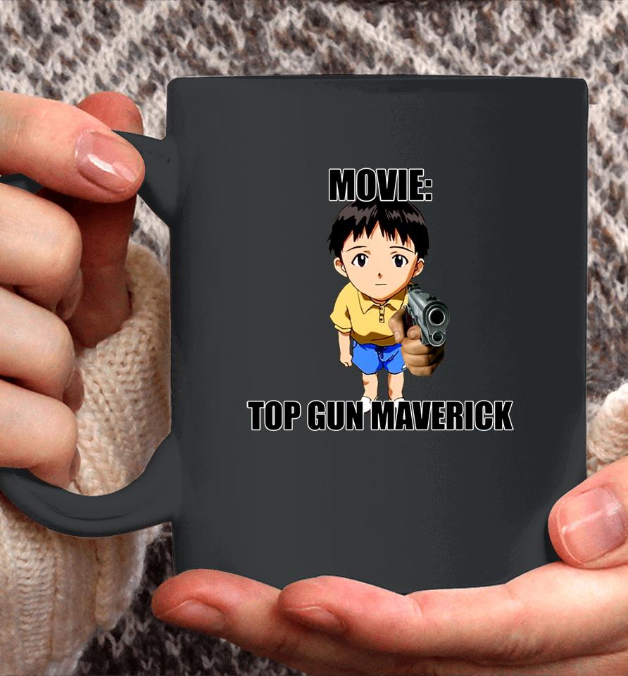 Ikari Shinji Movie Top Gun Maverick Coffee Mug