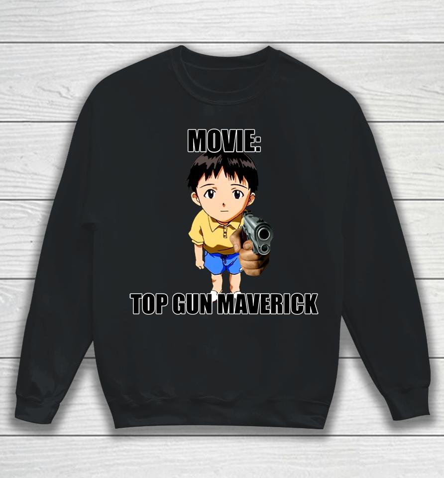 Ikari Shinji Movie Top Gun Maverick Sweatshirt