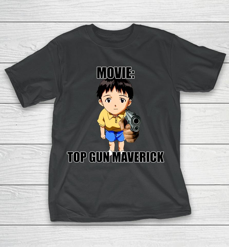 Ikari Shinji Movie Top Gun Maverick T-Shirt
