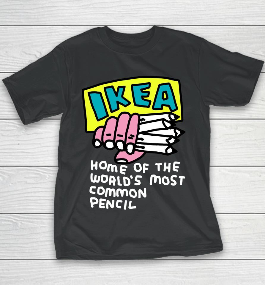 Ikea Home Of The World's Most Common Pencil Youth T-Shirt