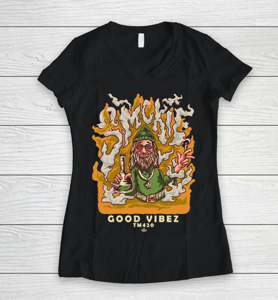 I’ll Meet You At Midnight Smokie Band Women V-Neck T-Shirt