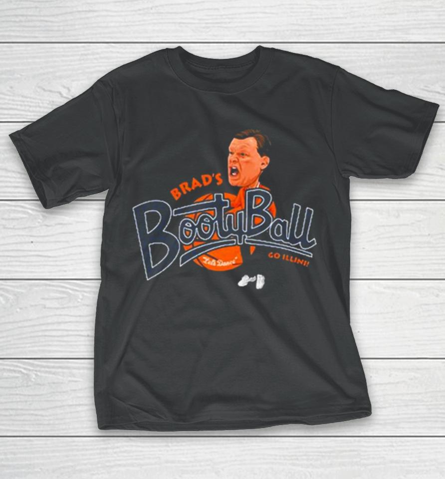 Illinois Basketball Brads Booty Ball T-Shirt
