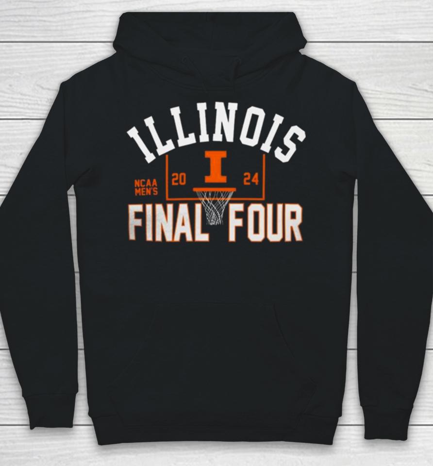 Illinois Fighting Illini 2024 Ncaa Men’s Final Four Logo Hoodie