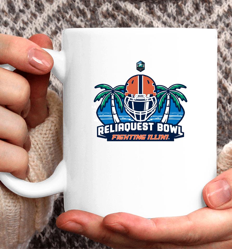 Illinois Fighting Illini Reliaquest Bowl 2023 Coffee Mug